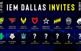 Cinq équipes supplémentaires ont été confirmées pour l'IEM Dallas 2024.