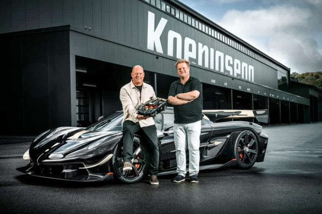 Lego a réalisé une version grandeur nature de la « Spear » de Koenigsegg Sadair, qui a atteint 111 km/h