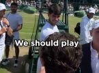 Le moment où Carlos Alcaraz a rencontré Tom Holland à Wimbledon aujourd'hui : "Nous devrions jouer"... au golf ?