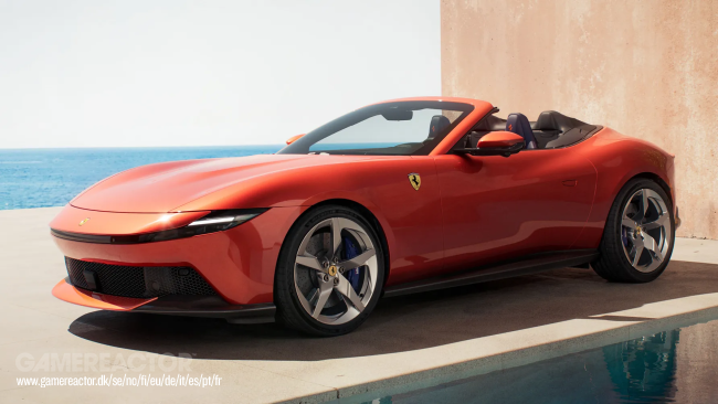 Voici ton premier coup d'œil sur la Ferrari Amalfi Spider.