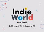Nintendo annonce une nouvelle édition d'Indie World le 14 novembre prochain.
