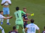Le gardien de Saragosse suspendu 13 matches apr&egrave;s avoir donn&eacute; un coup de poing au visage d'un rival.