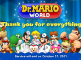 Le jeu sur mobiles Dr. Mario World a fait ses adieux