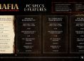 Mafia: The Old Country Sp&eacute;cifications PC r&eacute;v&eacute;l&eacute;es, objectifs de performance sur console &eacute;galement affirm&eacute;s.