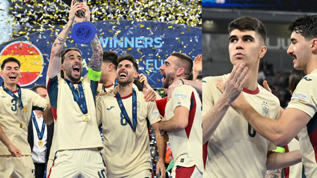 L'Espagne bat le Portugal pour remporter le huitième Championnat d'Europe de futsal de l'UEFA