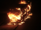 Un incendie br&ucirc;le la moiti&eacute; du parc d'autobus de Burgos