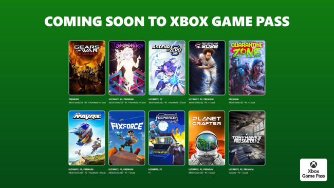 Here Ce sont tous les nouveaux titres ajoutés au Game Pass pour la première quinzaine de juillet