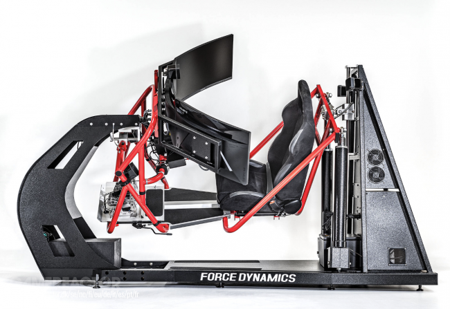 Force Dynamics a dévoilé le nouveau simulateur de course 202.