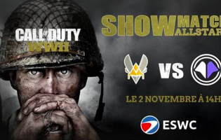 Call of Duty : WWII, le classico Millenium et Vitality de retour pour un Showmatch exceptionnel