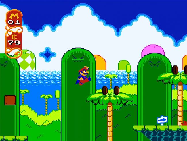 Voici à quoi aurait pu ressembler un jeu Super Mario pour la Play Station de la Super Nintendo.