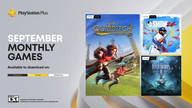 Harry Potter : Quidditch Champions, Little Nightmares 2 et MLB The Show 24 sont des jeux PS Plus en septembre.