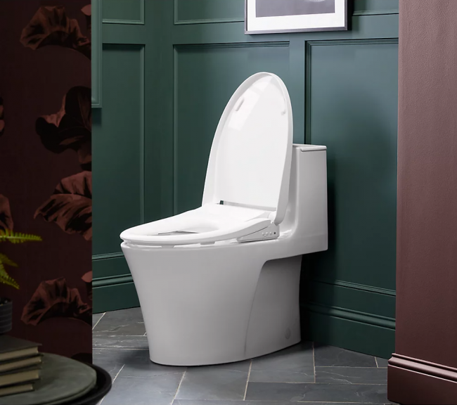 En Chine, il y a des toilettes robotisées qui se rangent toutes seules et se nettoient d'elles-mêmes une fois que t'as fini