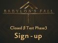 Les dates de la phase 3 de la bêta fermée de Babylon's Fall officialisées