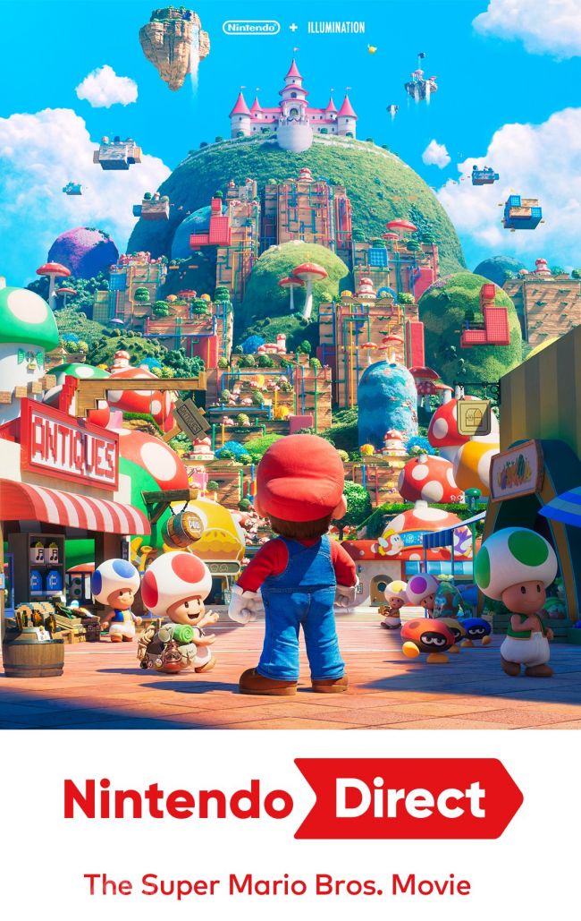 Voici l’affiche du film Super Mario Bros.