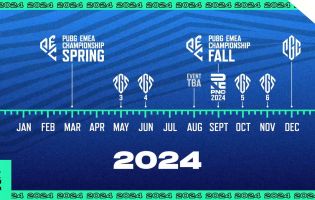 La feuille de route du championnat PUBG EMEA pour 2024 a été révélée.