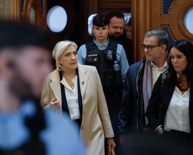 Le procès en appel de Marine Le Pen se termine alors que la candidature à la présidentielle de 2027 est en suspens