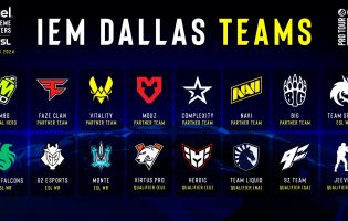 Voici les équipes qui se sont qualifiées pour l'IEM Dallas 2024.