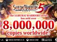 La série des Samurai Warriors a dépassé les 8 millions de copies vendues