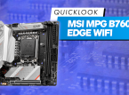 La carte mère MPG B760I Edge de MSI cherche à combiner style et performances