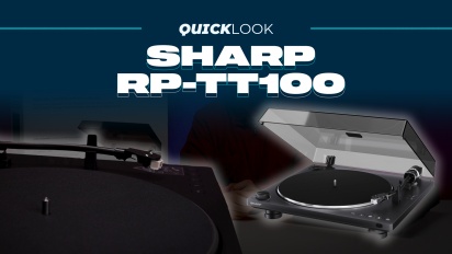 Sharp Automatic Turntable RPTT100 (Quick Look) - Style classique et commodités modernes