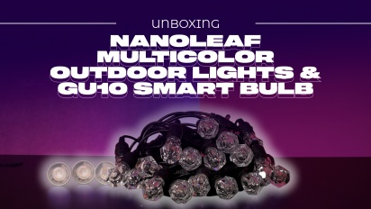 Nanoleaf Matter Multicolour Outdoor Lights & GU10 Smart Bulb - Déballage