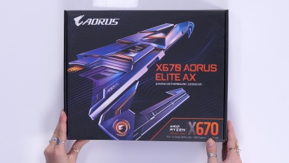 Aorus X670E Xtreme - Déballage