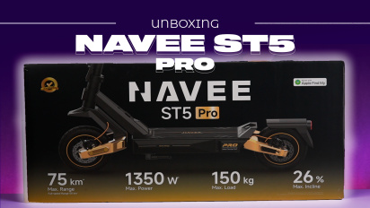 Navee ST5 Pro Urban Electric Scooter - D&eacute;ballage