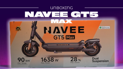 Navee GT5 Max Urban Electric Scooter - D&eacute;ballage