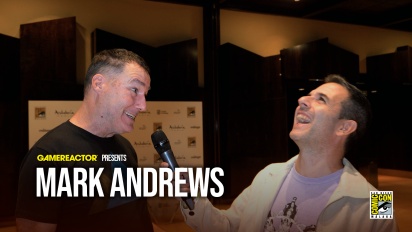 To be Brave and Incredible, now in real time - Mark Andrews San Diego Comic-Con Málaga Interview