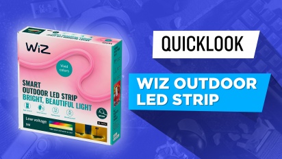 Wiz Connected Outdoor LED Light Strip (Quick Look) - Ambiance extérieure