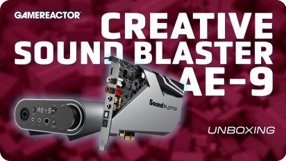 Creative Sound Blaster AE-9 - Déballage