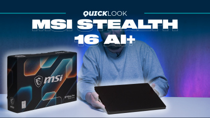 MSI Stealth A16 AI+ (Quick Look) - Mince et &eacute;l&eacute;gant
