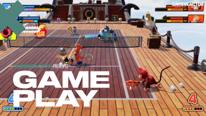 Mario Tennis Fever - Jeu de match en ligne en double